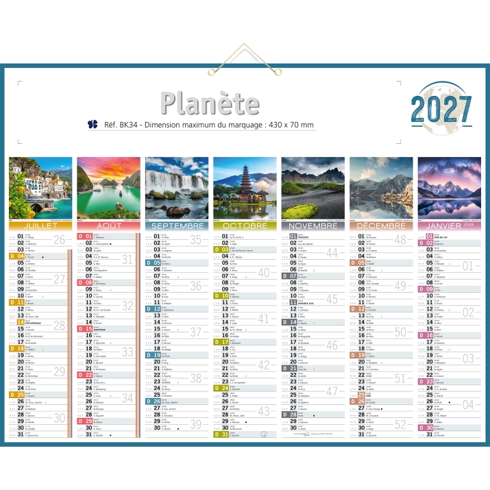 Calendrier bancaire
