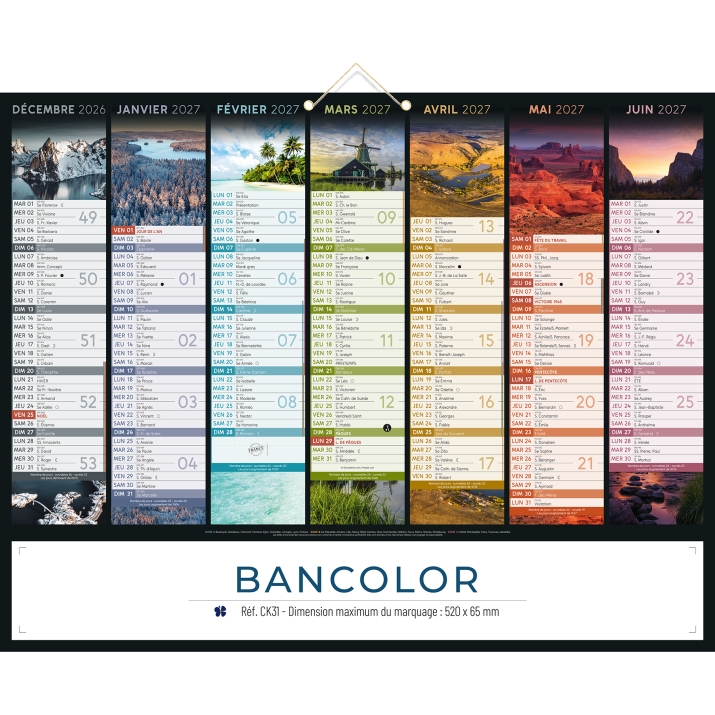 Calendrier bancaire