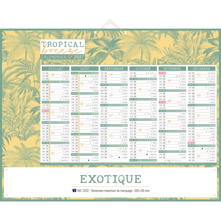Calendrier bancaire