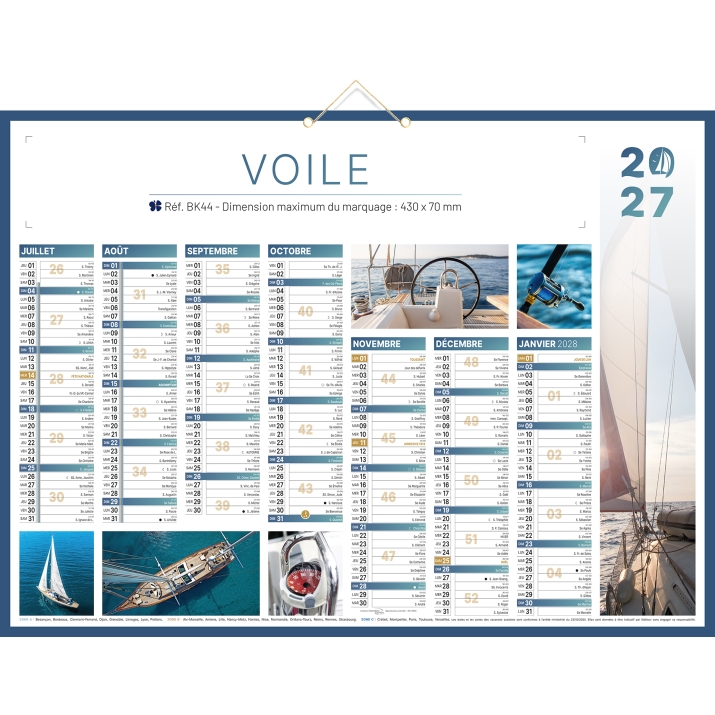 Calendrier bancaire