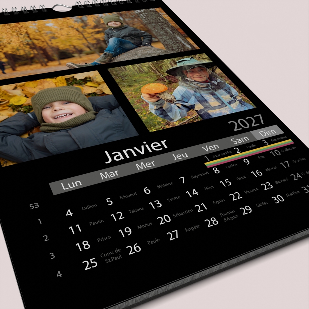 Calendrier PHOTO CLASSIQUE