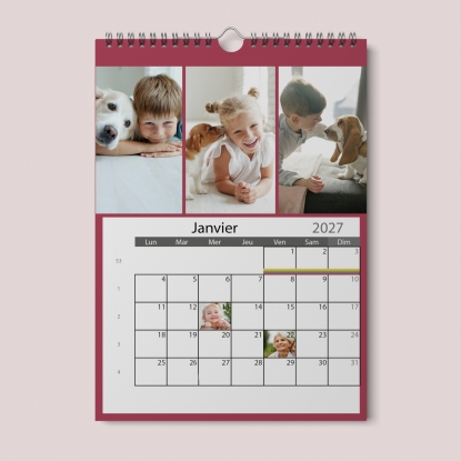 Calendrier PHOTO DATE