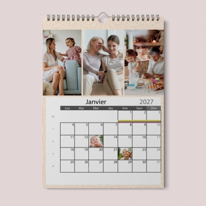 Calendrier PHOTO DATE