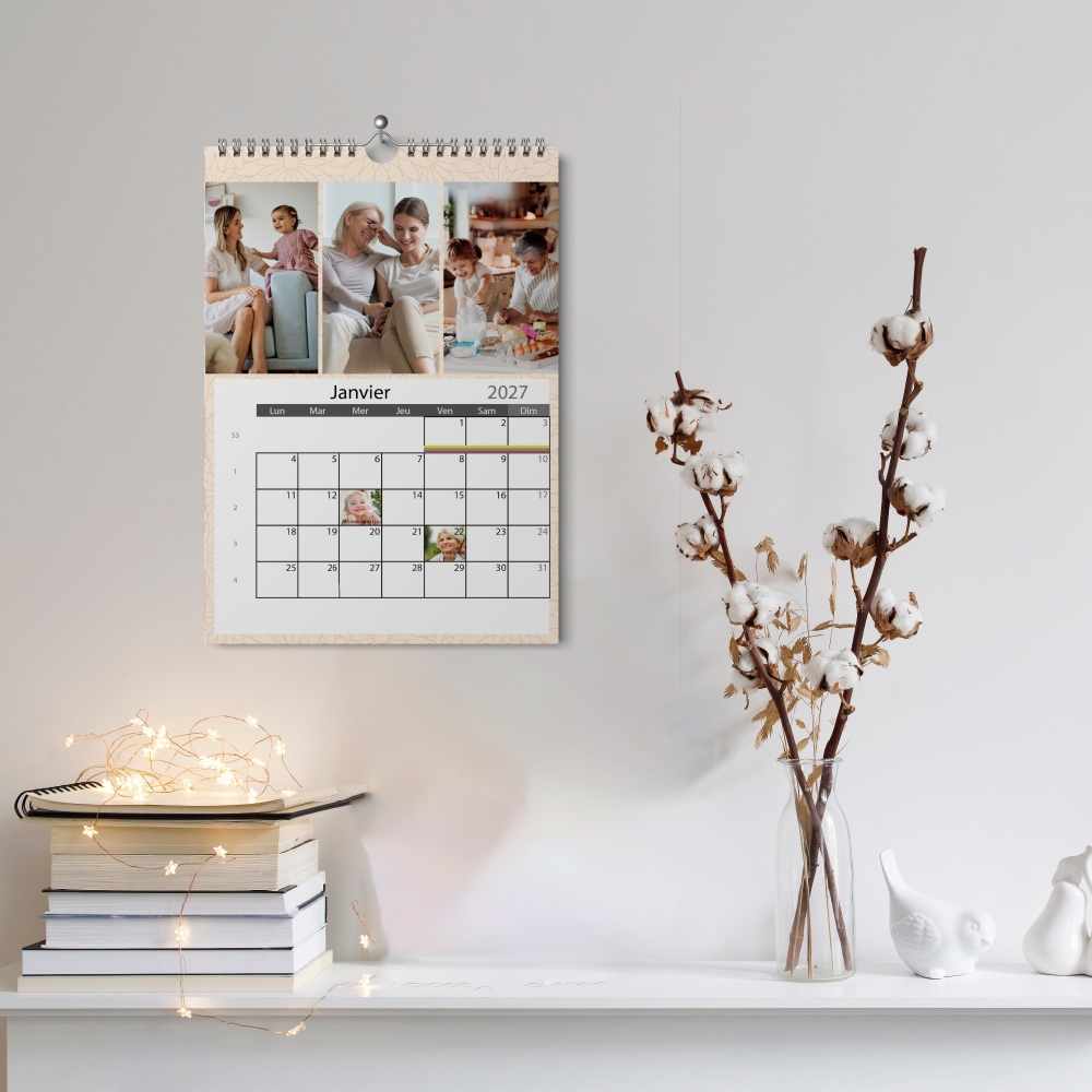Calendrier PHOTO DATE