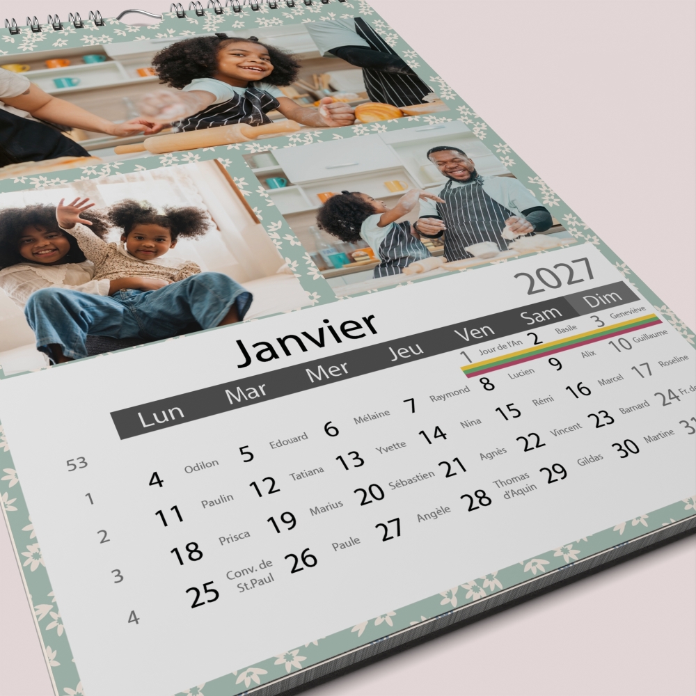 Calendrier PHOTO CLASSIQUE