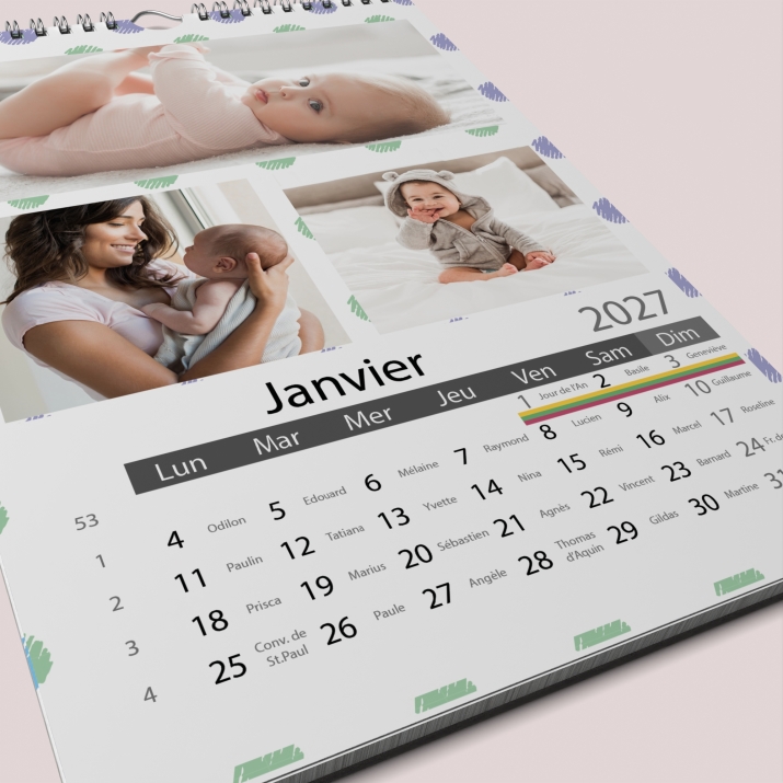 Calendrier PHOTO CLASSIQUE