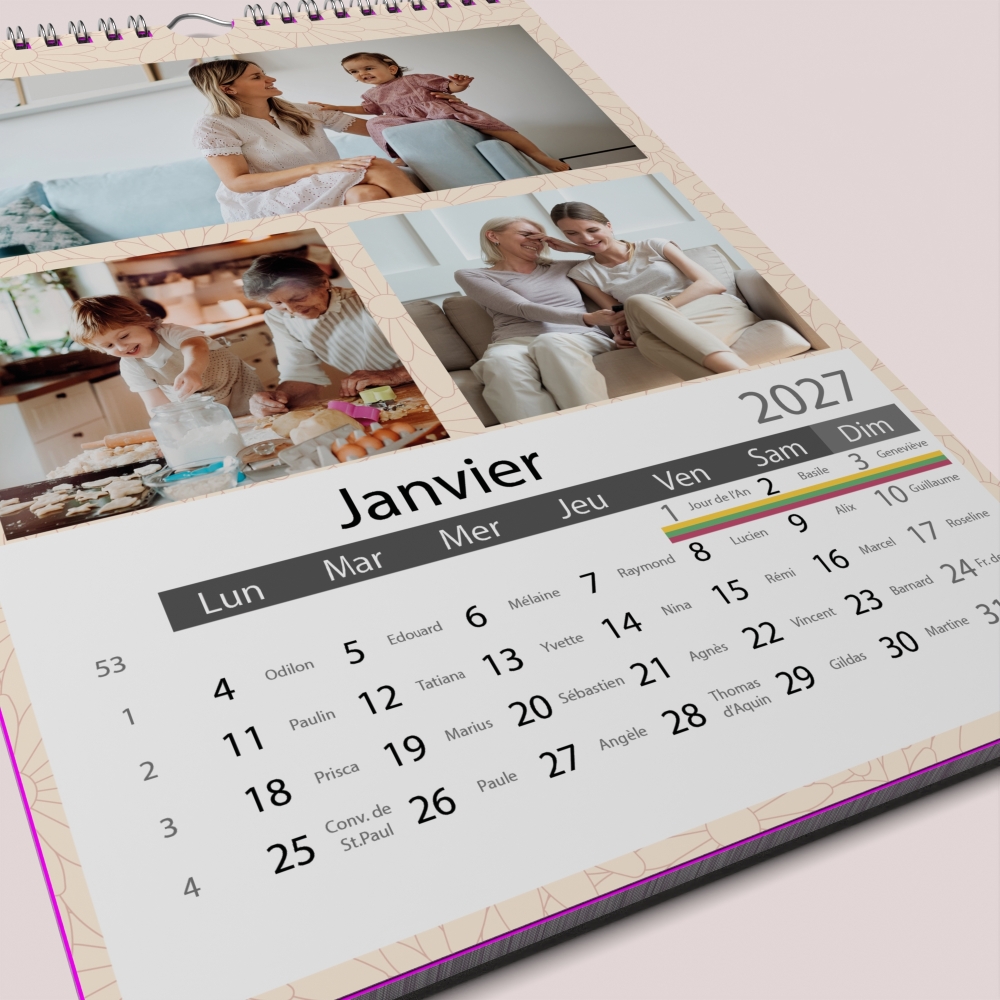 Calendrier PHOTO CLASSIQUE