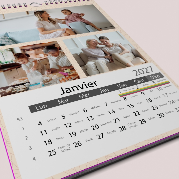 Calendrier PHOTO CLASSIQUE