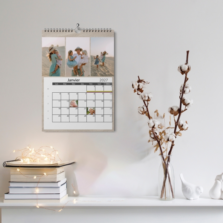Calendrier PHOTO DATE