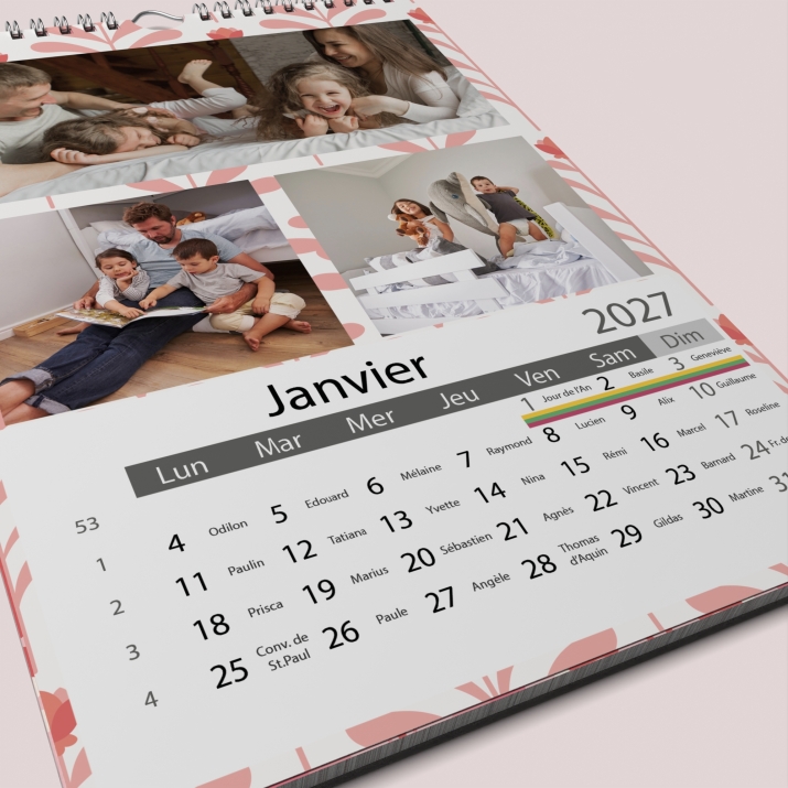 Calendrier PHOTO CLASSIQUE