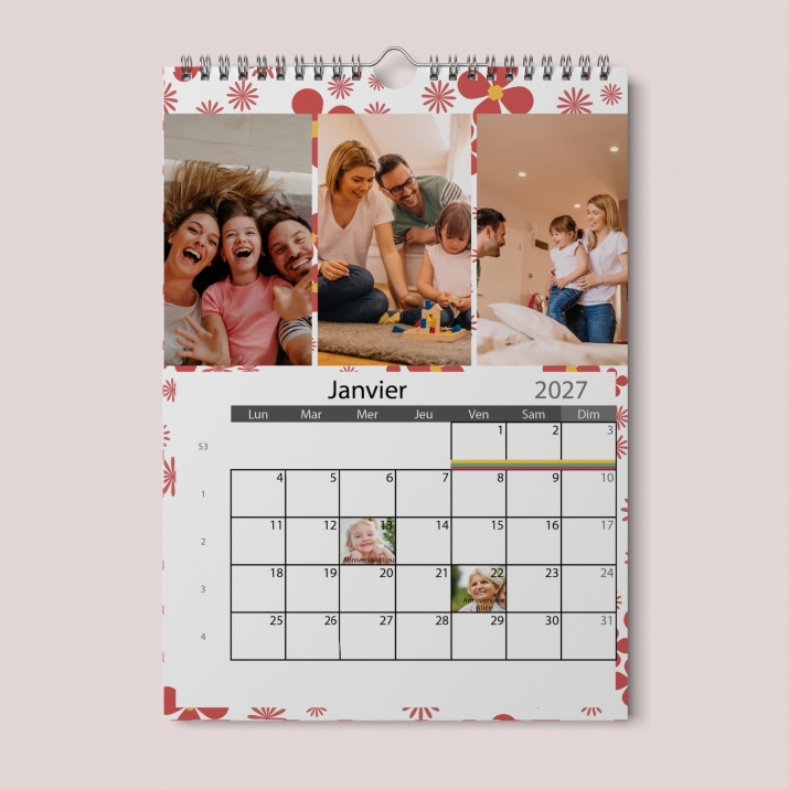 Calendrier PHOTO DATE
