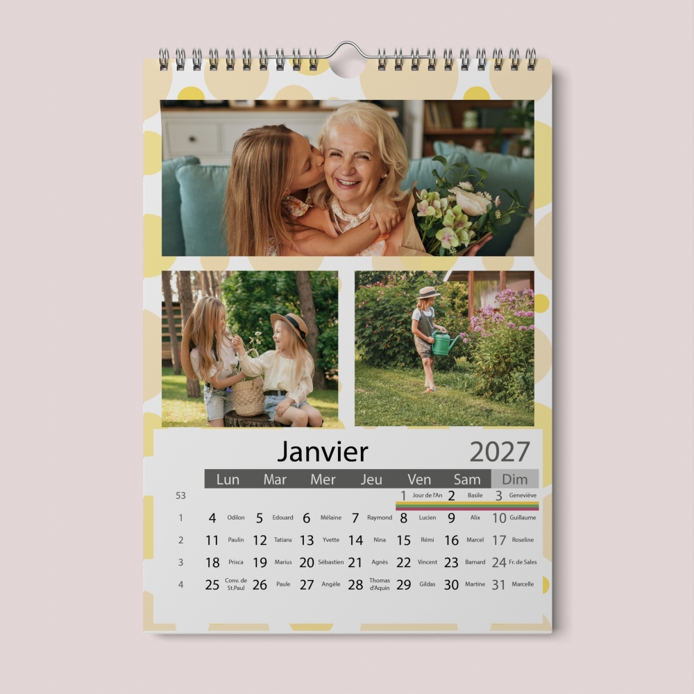 Calendrier PHOTO CLASSIQUE
