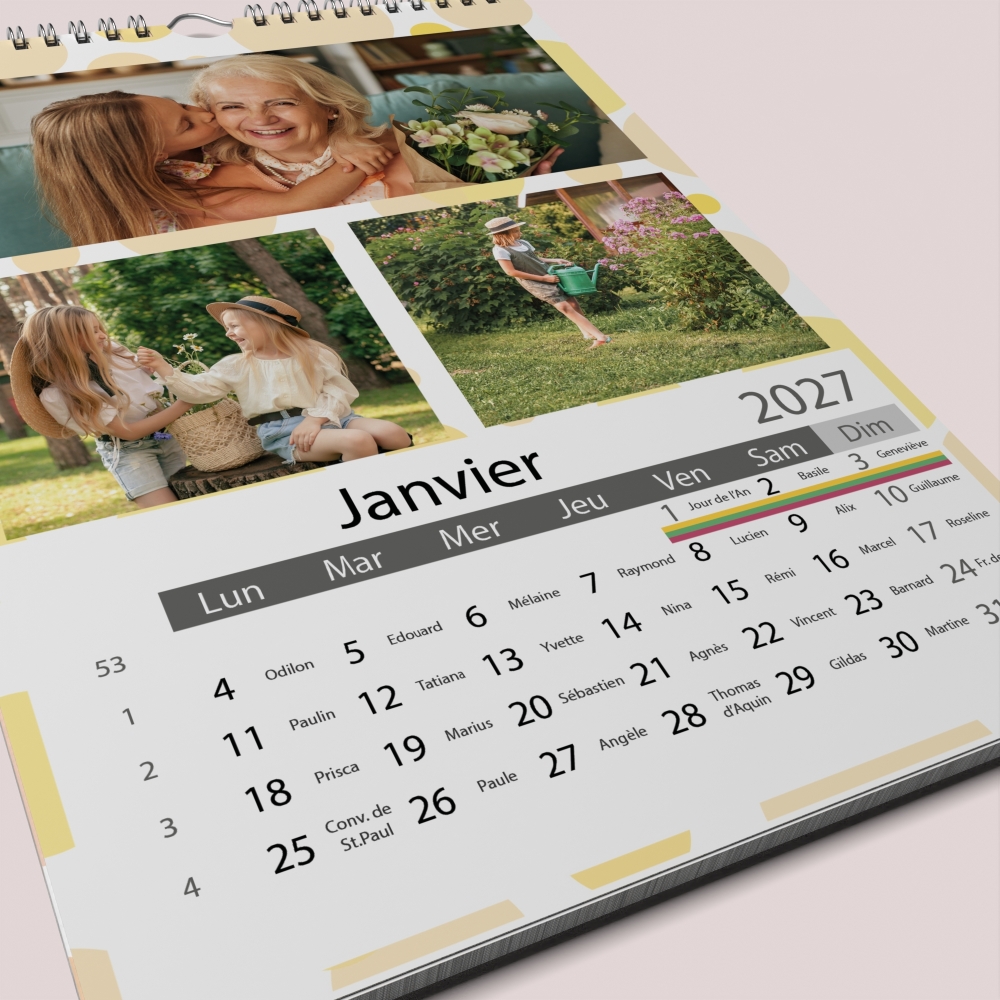 Calendrier PHOTO CLASSIQUE