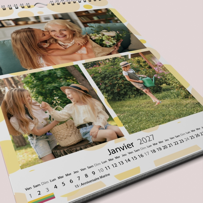 Calendrier MAXI PHOTO
