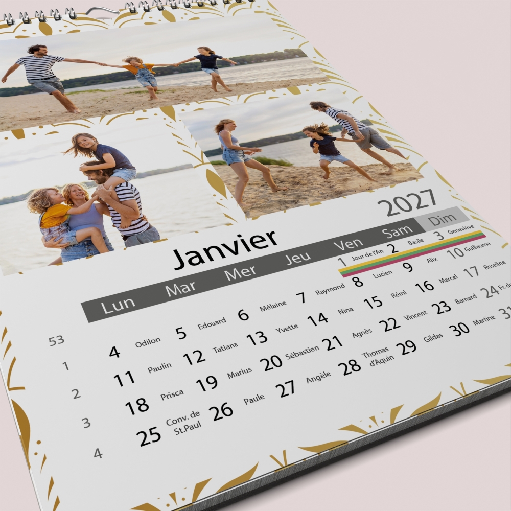 Calendrier PHOTO CLASSIQUE