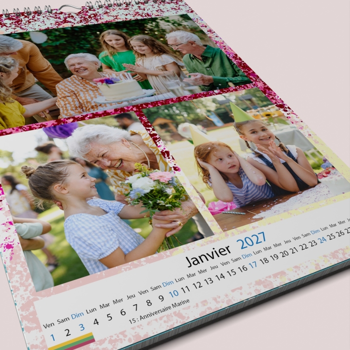 Calendrier MAXI PHOTO