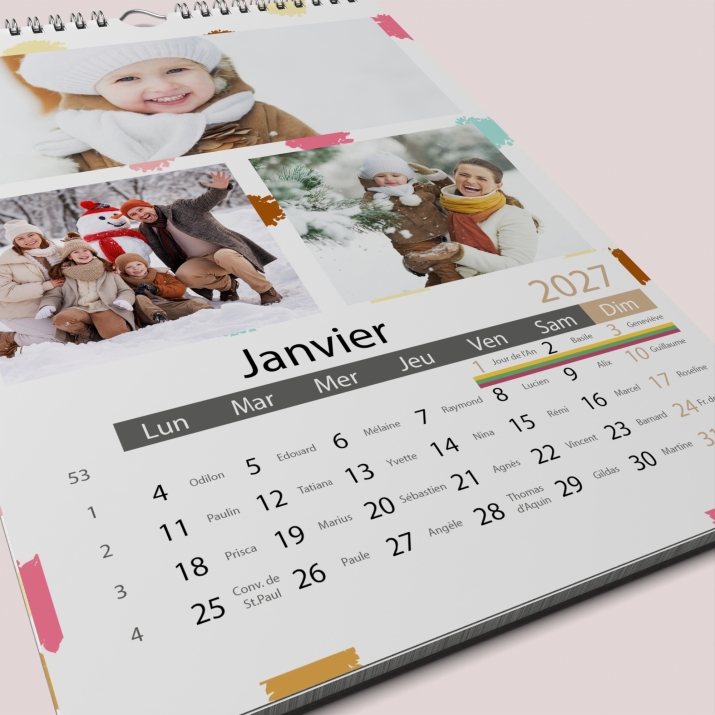 Calendrier PHOTO CLASSIQUE