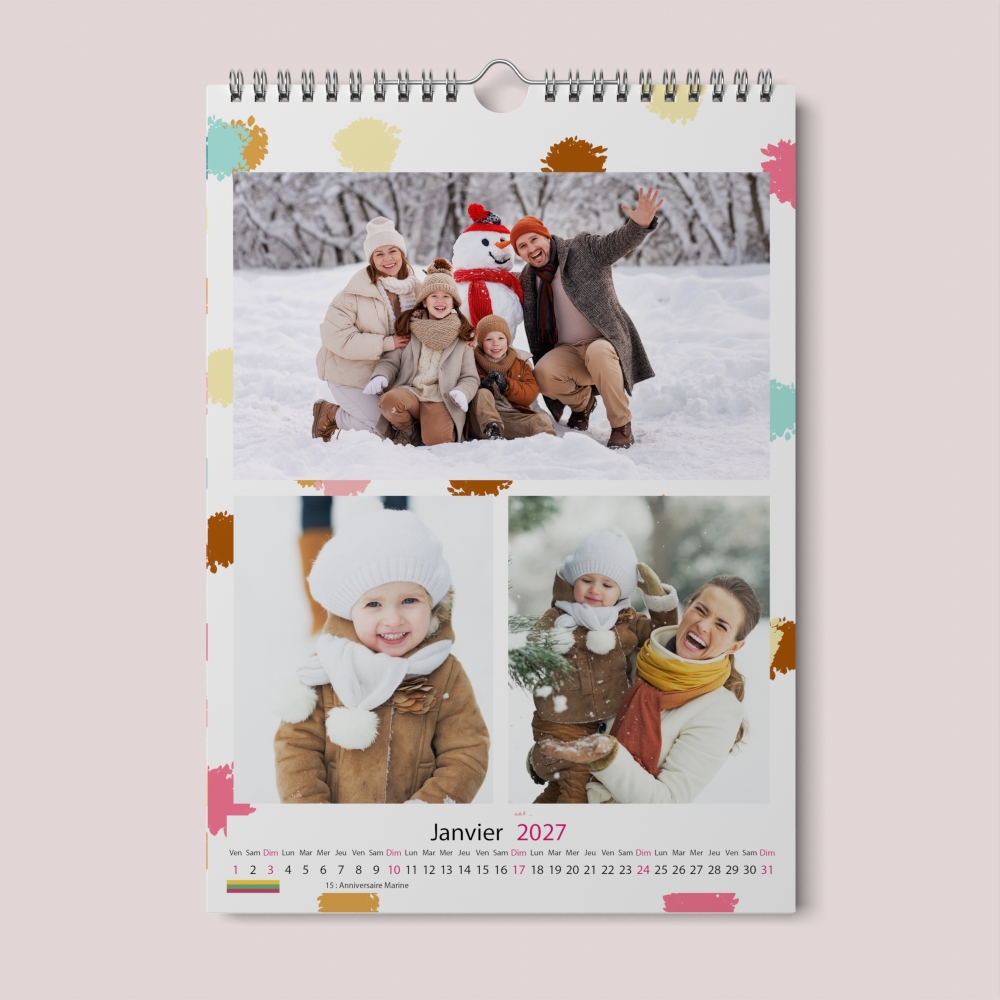Calendrier MAXI PHOTO