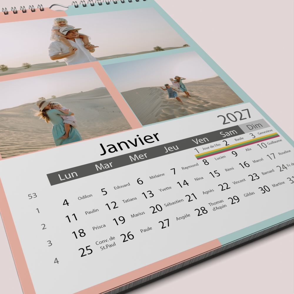 Calendrier PHOTO CLASSIQUE