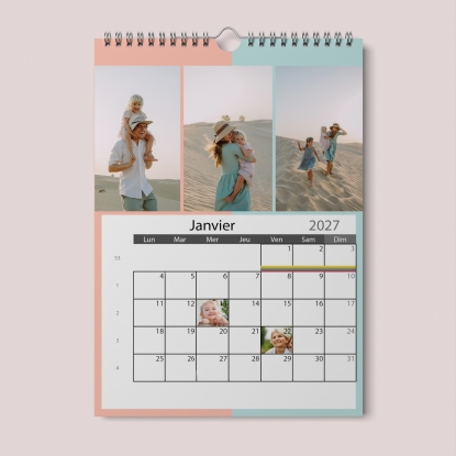 Calendrier PHOTO DATE