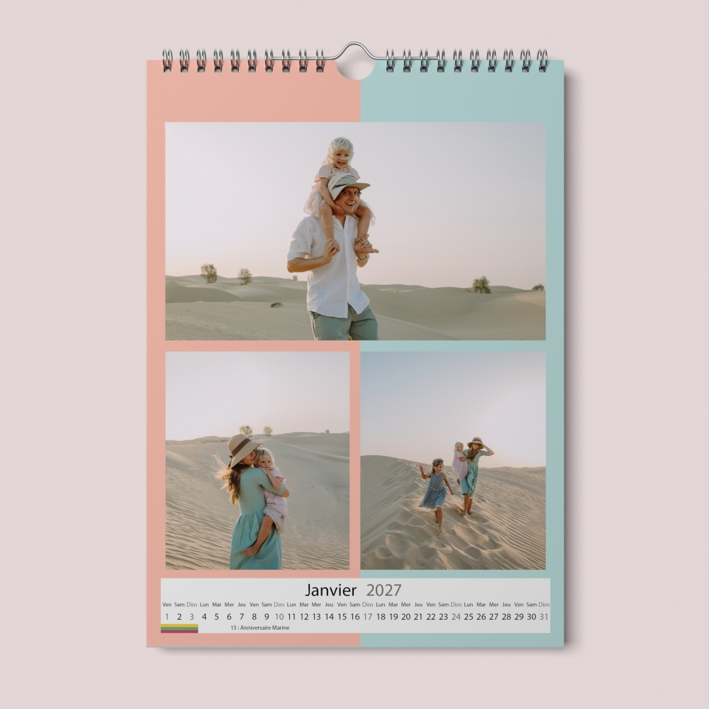 Calendrier MAXI PHOTO