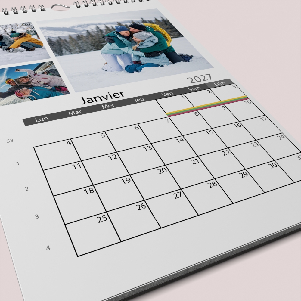 Calendrier PHOTO DATE