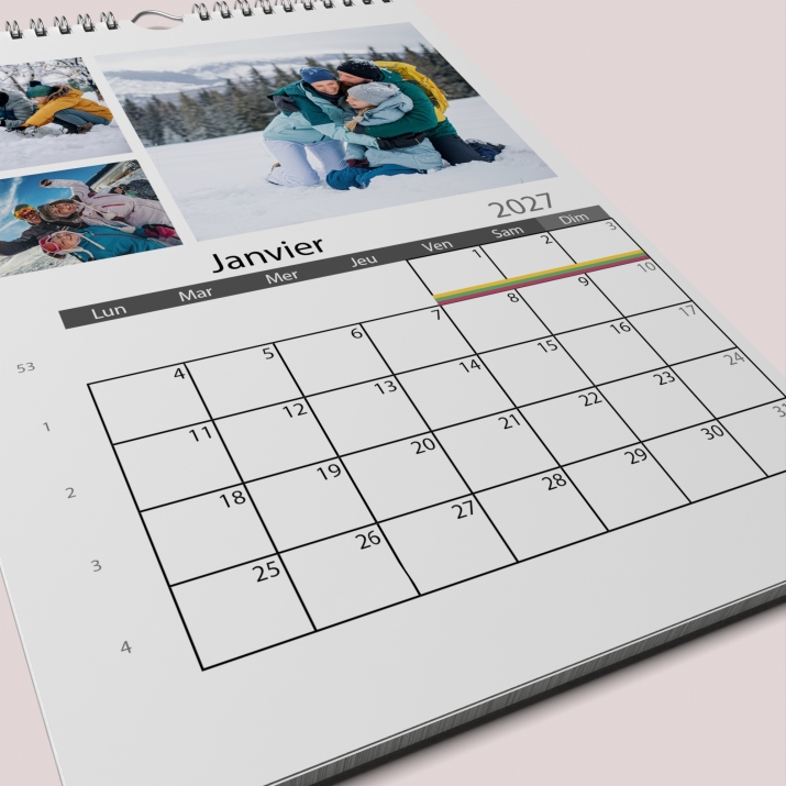 Calendrier PHOTO DATE