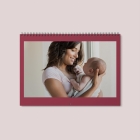 Calendrier photo mural double