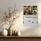 Calendrier photo mural double