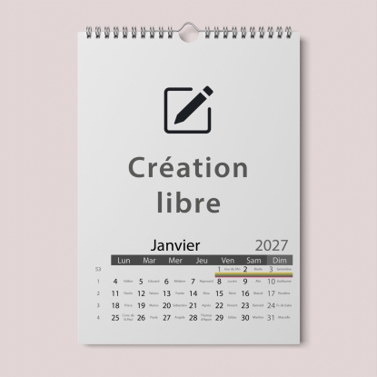 Calendrier PHOTO CLASSIQUE