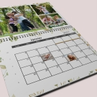 Calendrier photo mural double