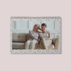 Calendrier photo mural double