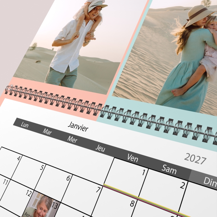Calendrier photo GÉANT XXL PHOTO DATE