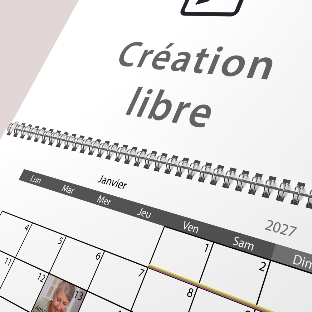Calendrier photo GÉANT XXL PHOTO DATE