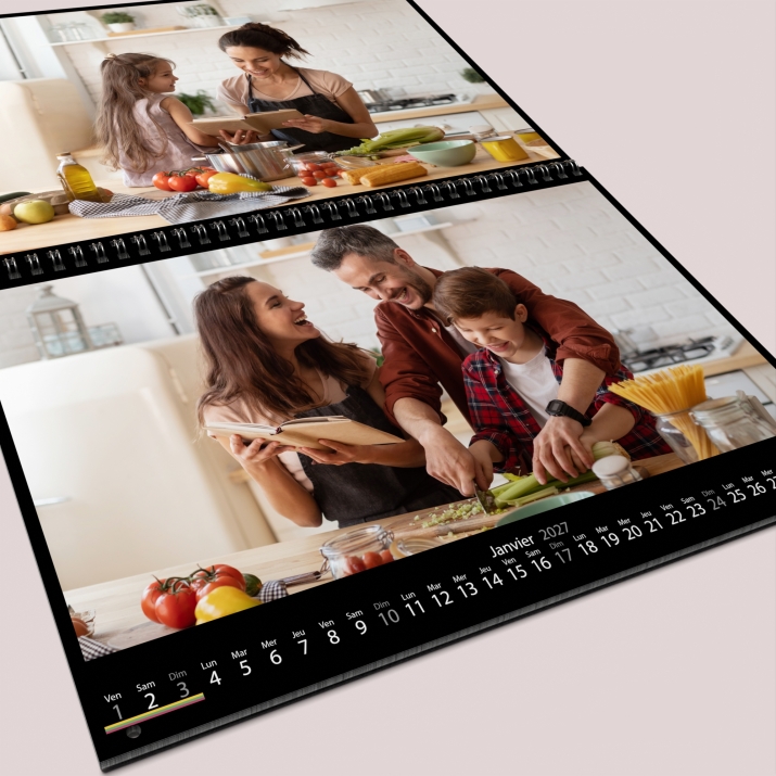 Calendrier photo GÉANT XXL MAXI PHOTO