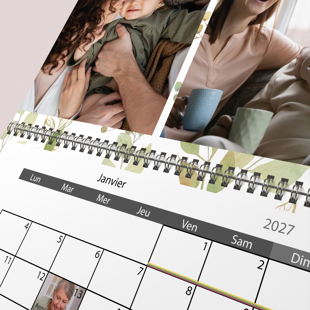 Calendrier photo GÉANT XXL PHOTO DATE