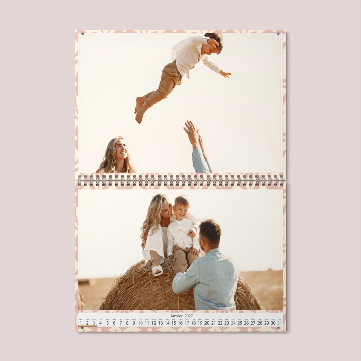 Calendrier photo GÉANT XXL MAXI PHOTO