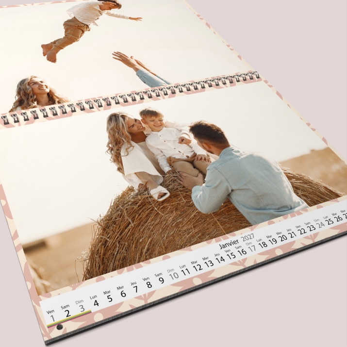 Calendrier photo GÉANT XXL MAXI PHOTO