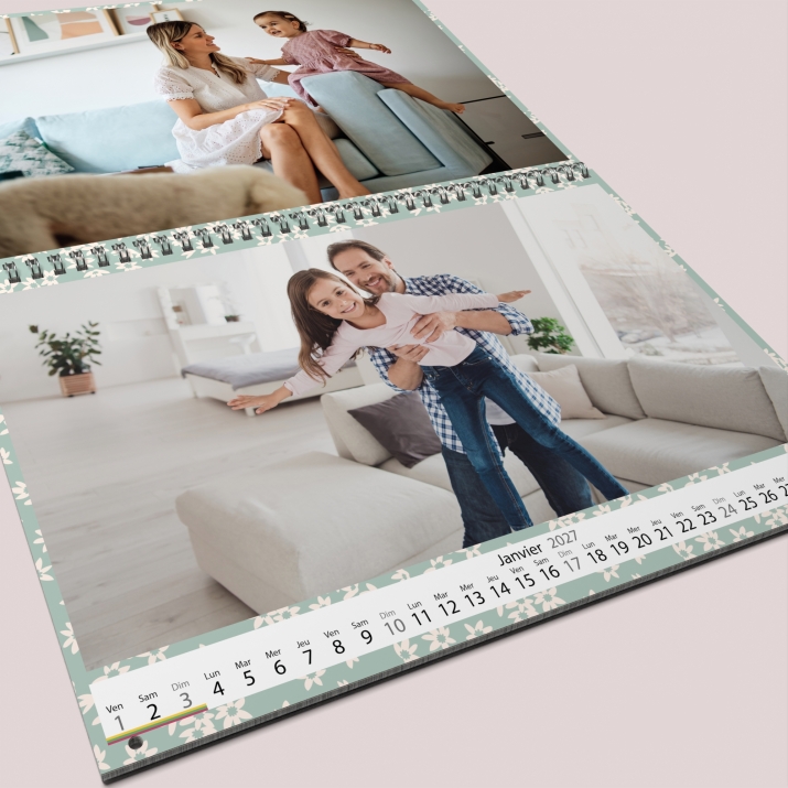 Calendrier photo GÉANT XXL MAXI PHOTO