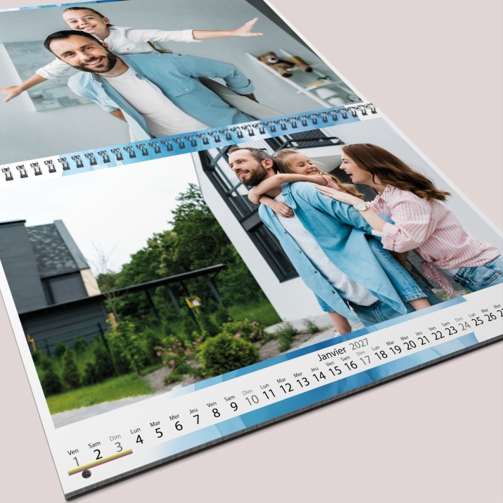 Calendrier photo GÉANT XXL MAXI PHOTO