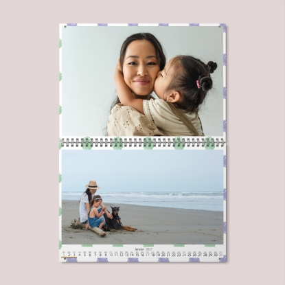 Calendrier photo GÉANT XXL MAXI PHOTO