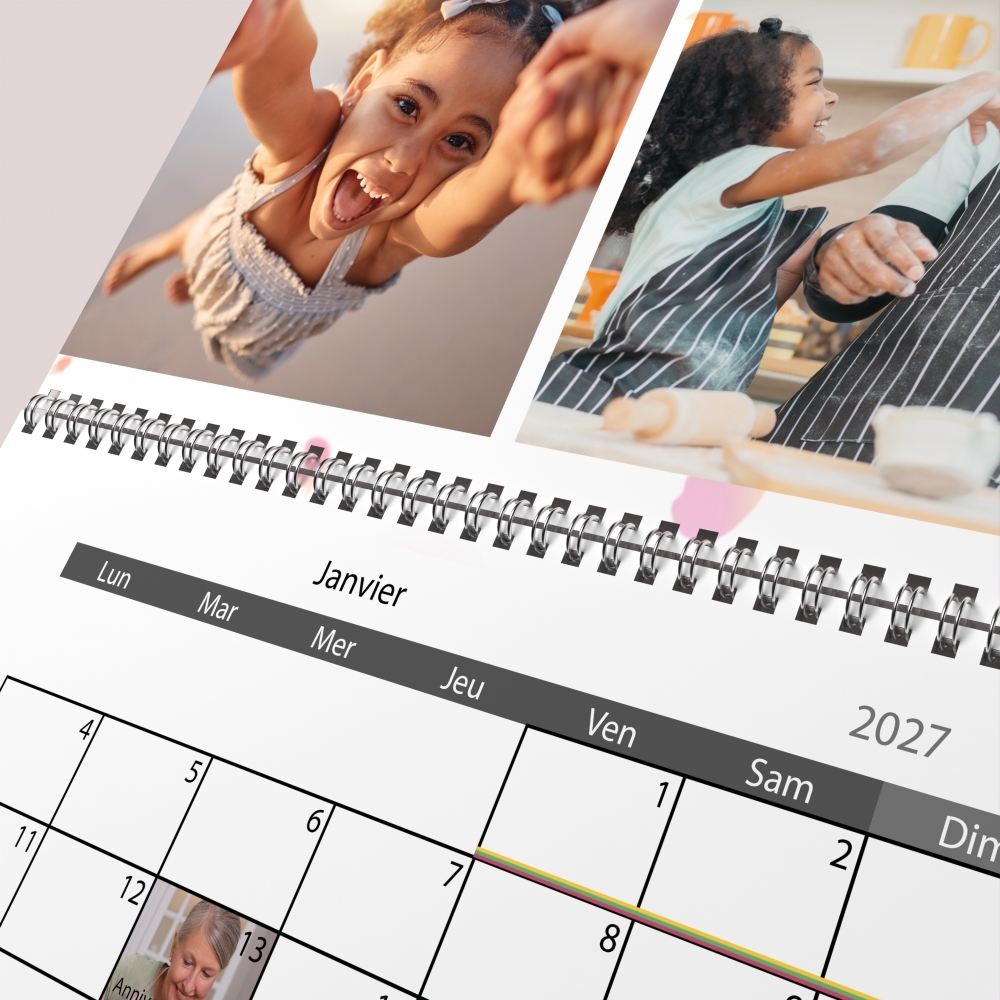 Calendrier photo GÉANT XXL PHOTO DATE
