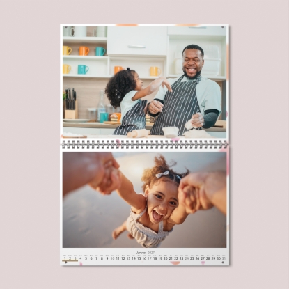 Calendrier photo GÉANT XXL MAXI PHOTO