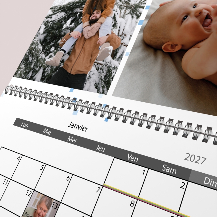 Calendrier photo GÉANT XXL PHOTO DATE