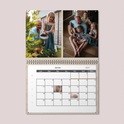 Calendrier photo GÉANT XXL PHOTO DATE