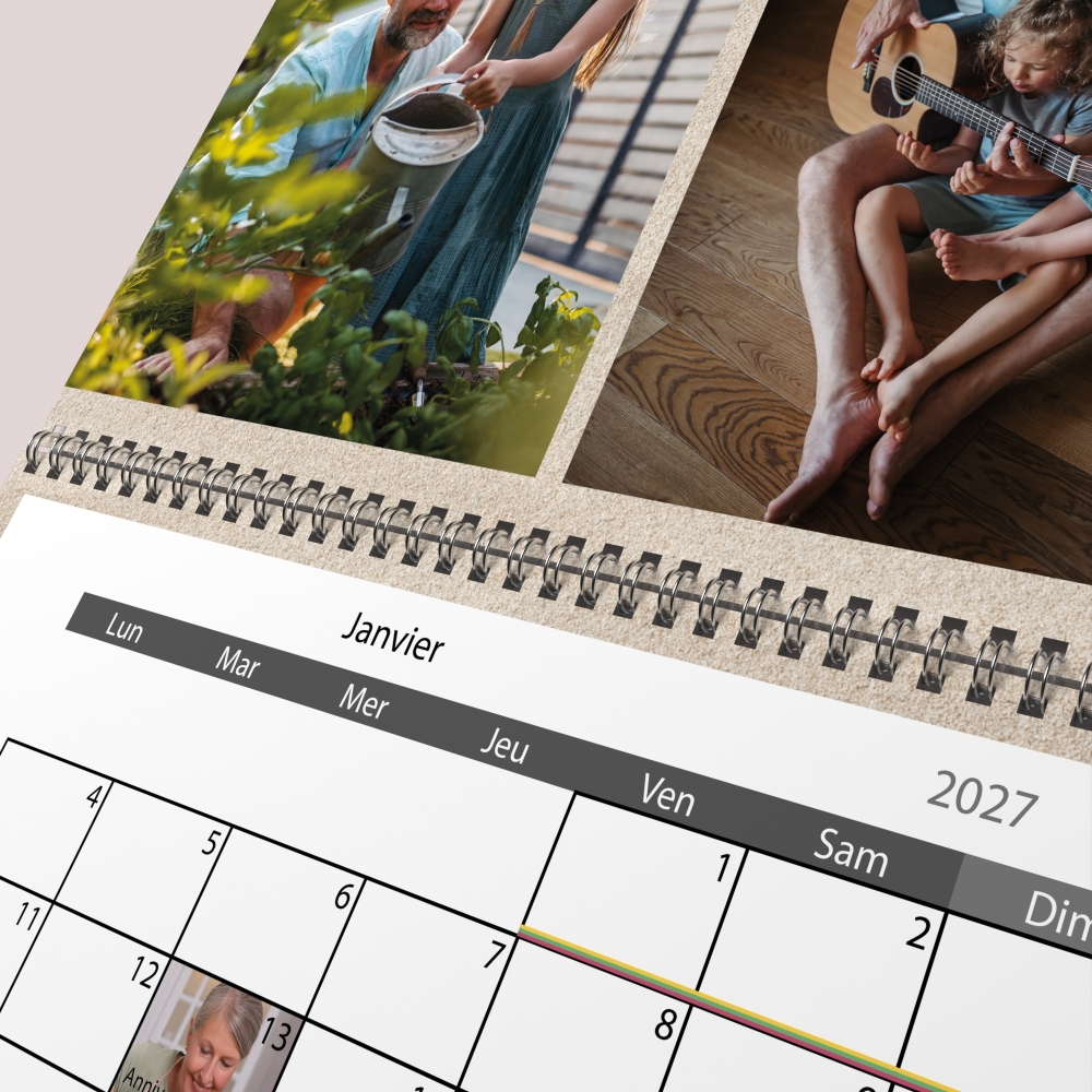 Calendrier photo GÉANT XXL PHOTO DATE