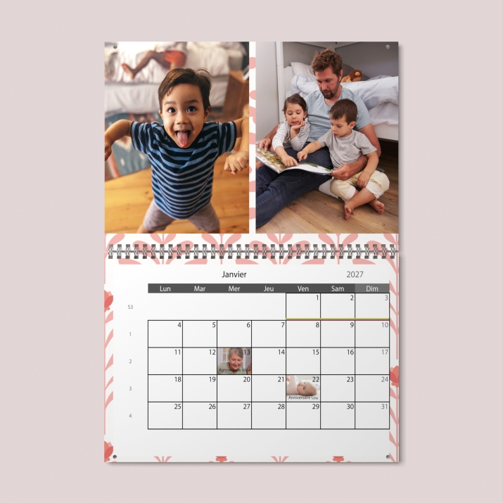 Calendrier photo GÉANT XXL PHOTO DATE