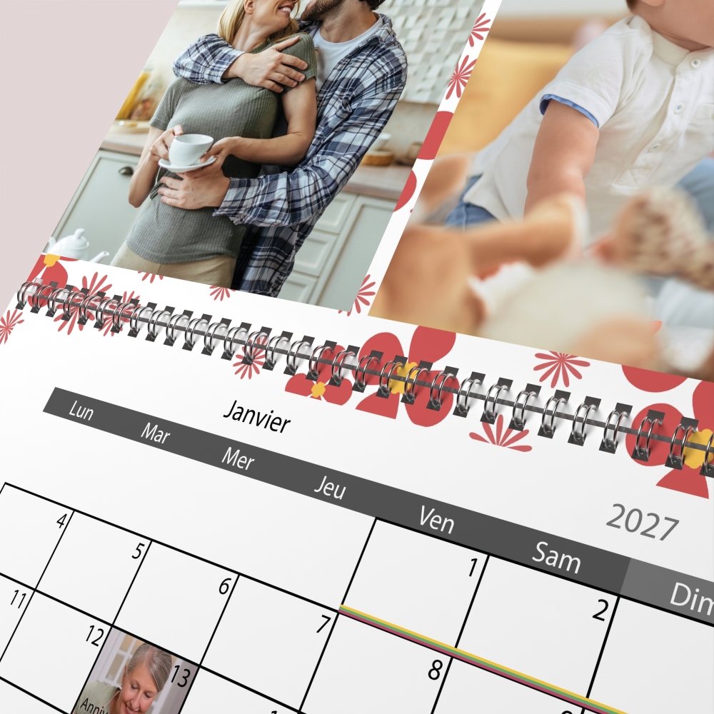 Calendrier photo GÉANT XXL PHOTO DATE
