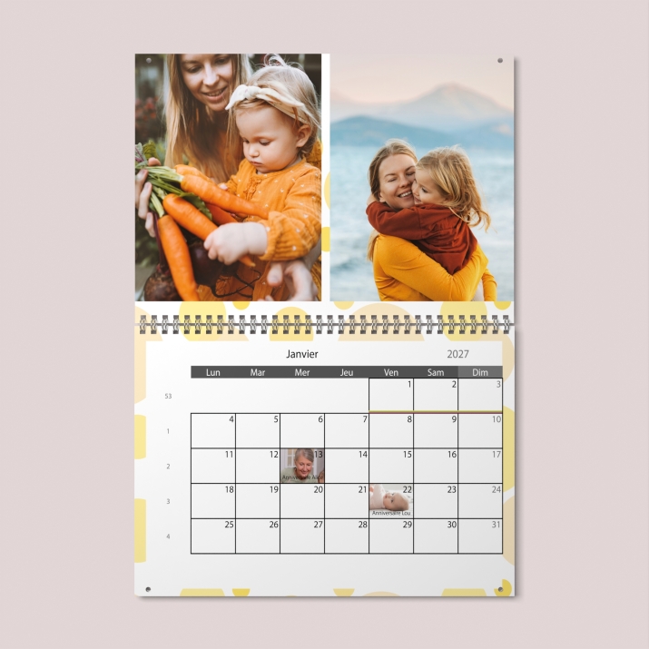 Calendrier photo GÉANT XXL PHOTO DATE