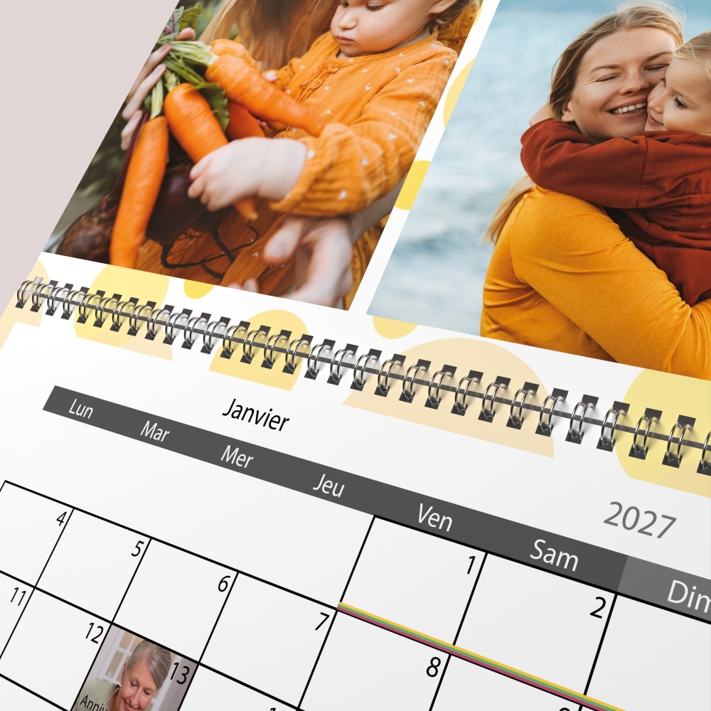 Calendrier photo GÉANT XXL PHOTO DATE